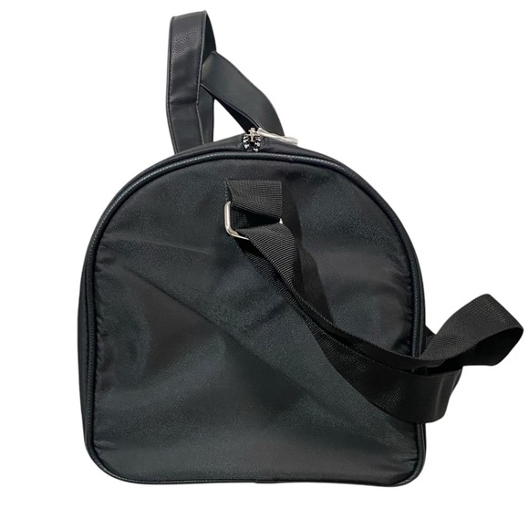 JIMMY CHOO - PARFUMS - NWT - LARGE SIZE BLACK & SILVER TONE TRAVEL BAG - B - Picture 6 of 10